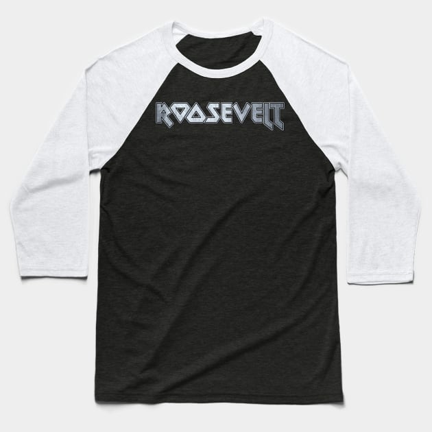 Roosevelt Baseball T-Shirt by Erena Samohai